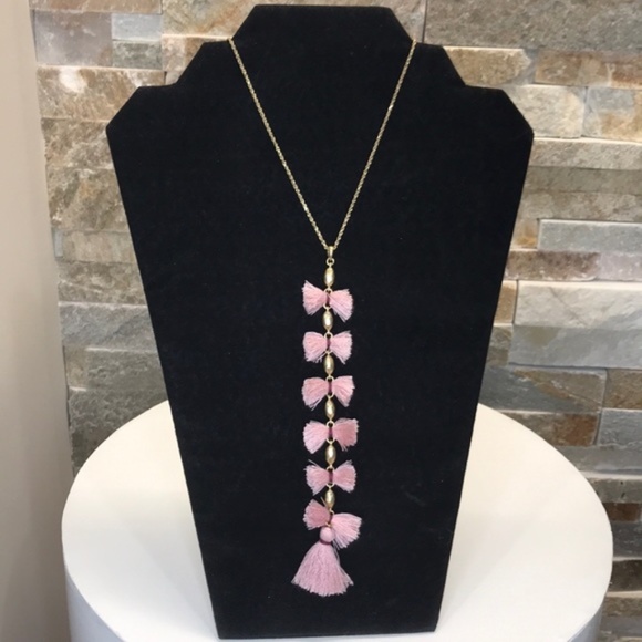 Lucky Brand Crystal Fringe Y Necklace - Picture 2 of 4